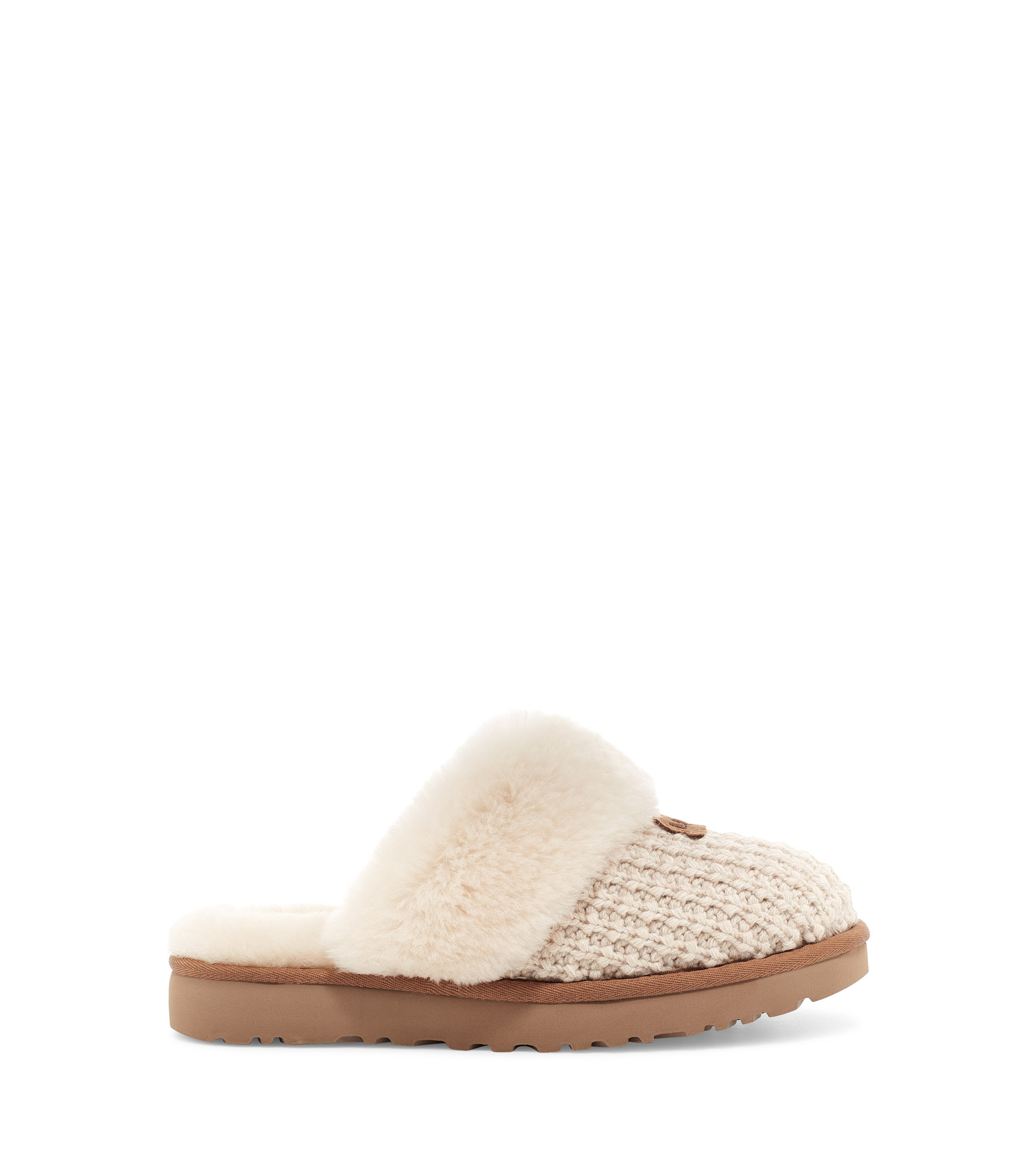 UGG UGG Cozy Knit Slipper Womens-UPDATED Cream display picture 1
