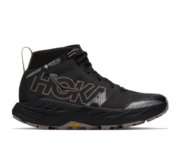 HOKA Hoka Speedgoat 7 Hike GTX Mens (BCKPB) Black/Pebble Grey
