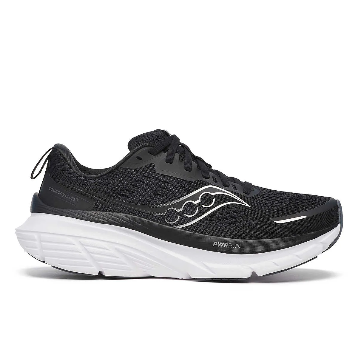SAUCONY Women's Guide 18 Extra Wide Black | White