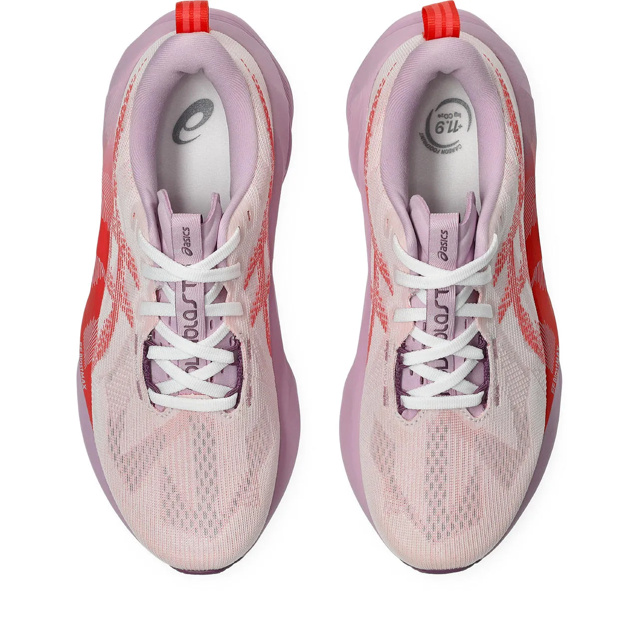 ASICS Asics Novablast 5 Womens (101) White Coral Reef